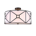 3-Light Semi-Flush Light with Embedded LED Q247749