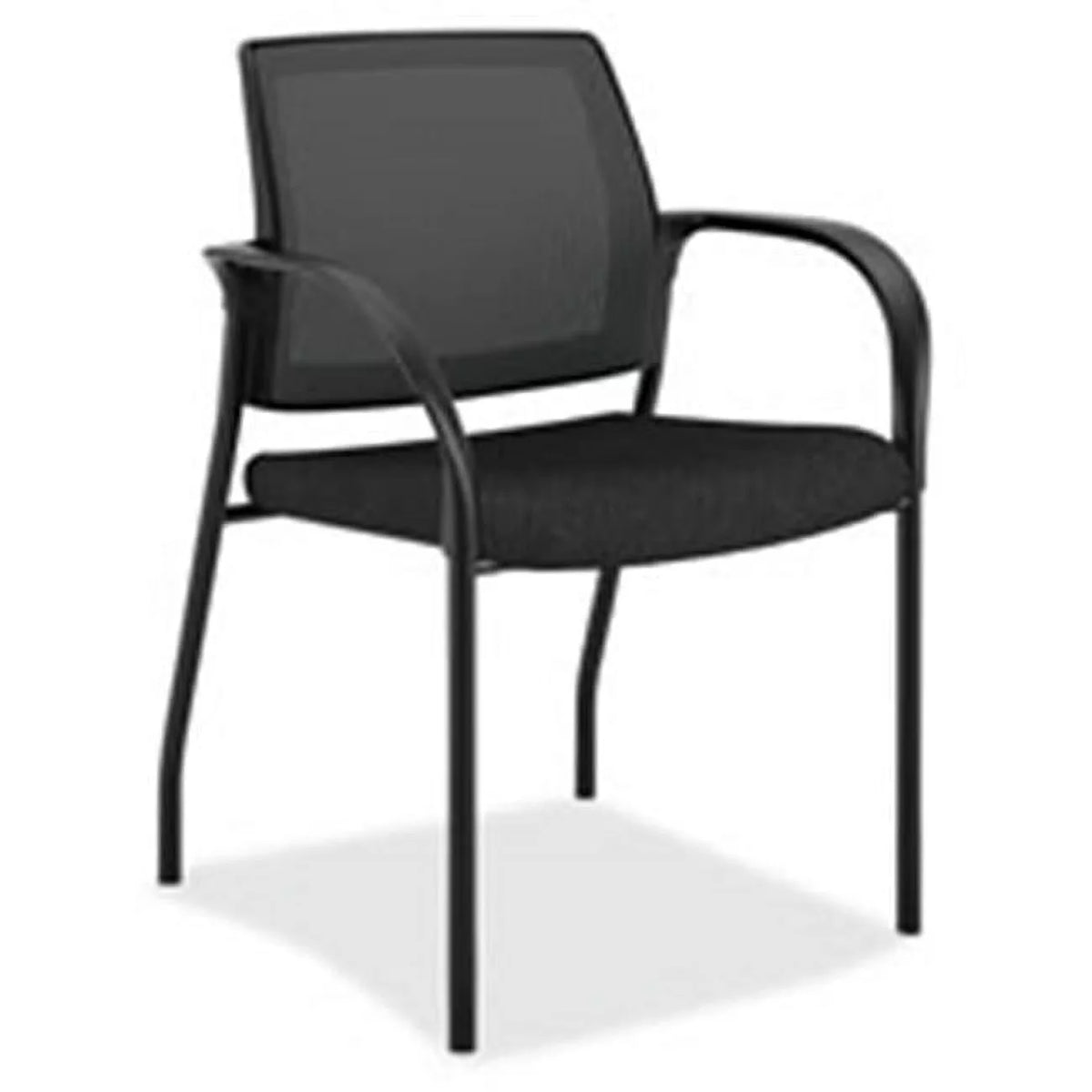 Black Mesh Back Stacking Chair S43951