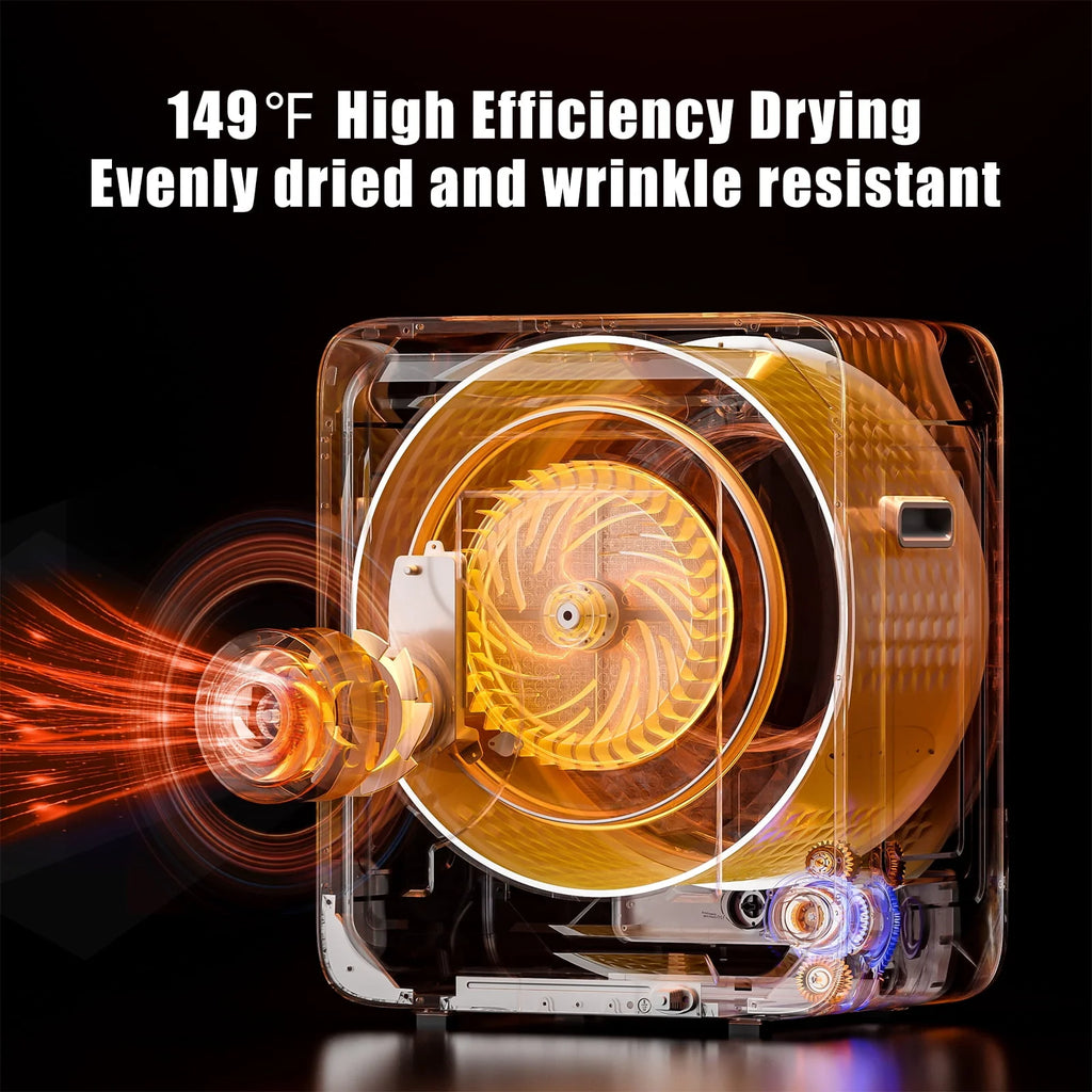850W 1.6 Cu.ft. Electric Portable Dryer K4527