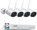 Wireless Security Camera System 2TB Hard Drive 8 Channel NVR 4PCS 3MP Indoor Outdoor IP Cameras with Night Vision Motion Detection W496927