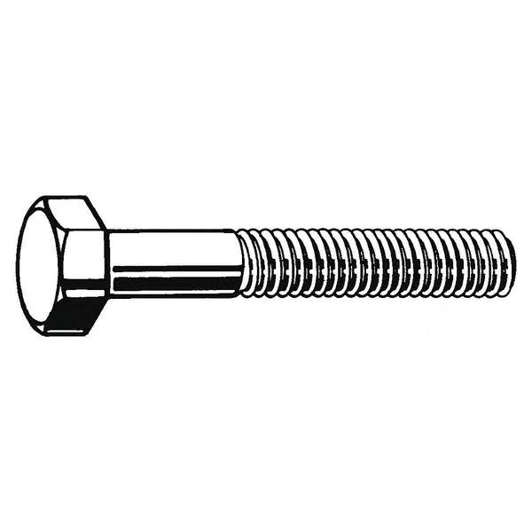5/8 inch-11 Grade 5 Hex Head Cap Screw, Steel, Pk 50 J38304