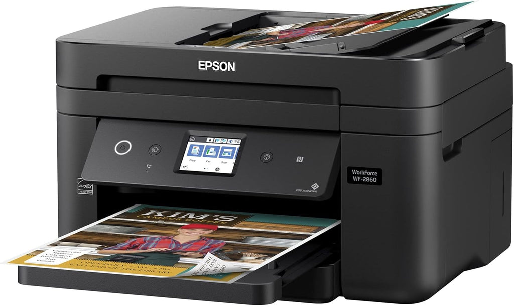 Wireless Color All-in-One Printer with Scanner, Copier, Fax V464184