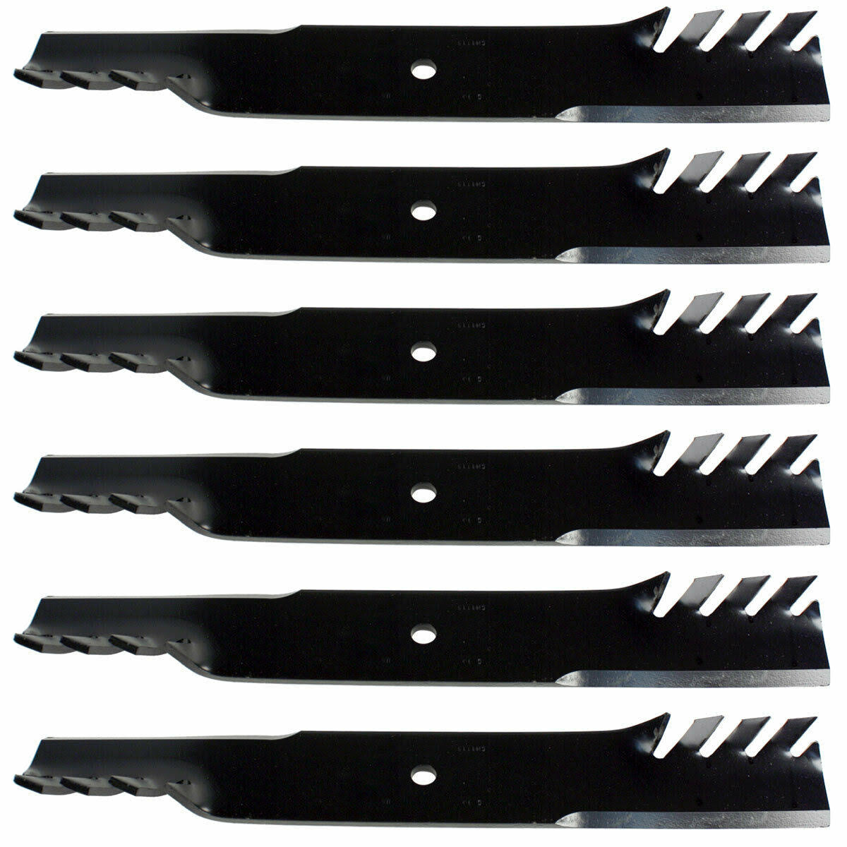 USA Mower Blades Toothed 61x22 Deck I108