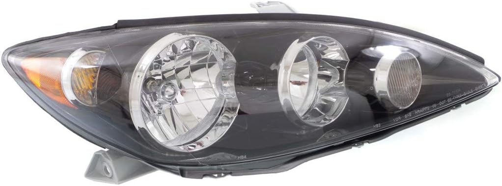 Passenger Side Halogen Headlight Assembly for Toyota Camry 2005 2006 SE Model P301429