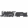 HO 2-6-2 Prairie Steam Locomotive with Smoke and Tender E682149
