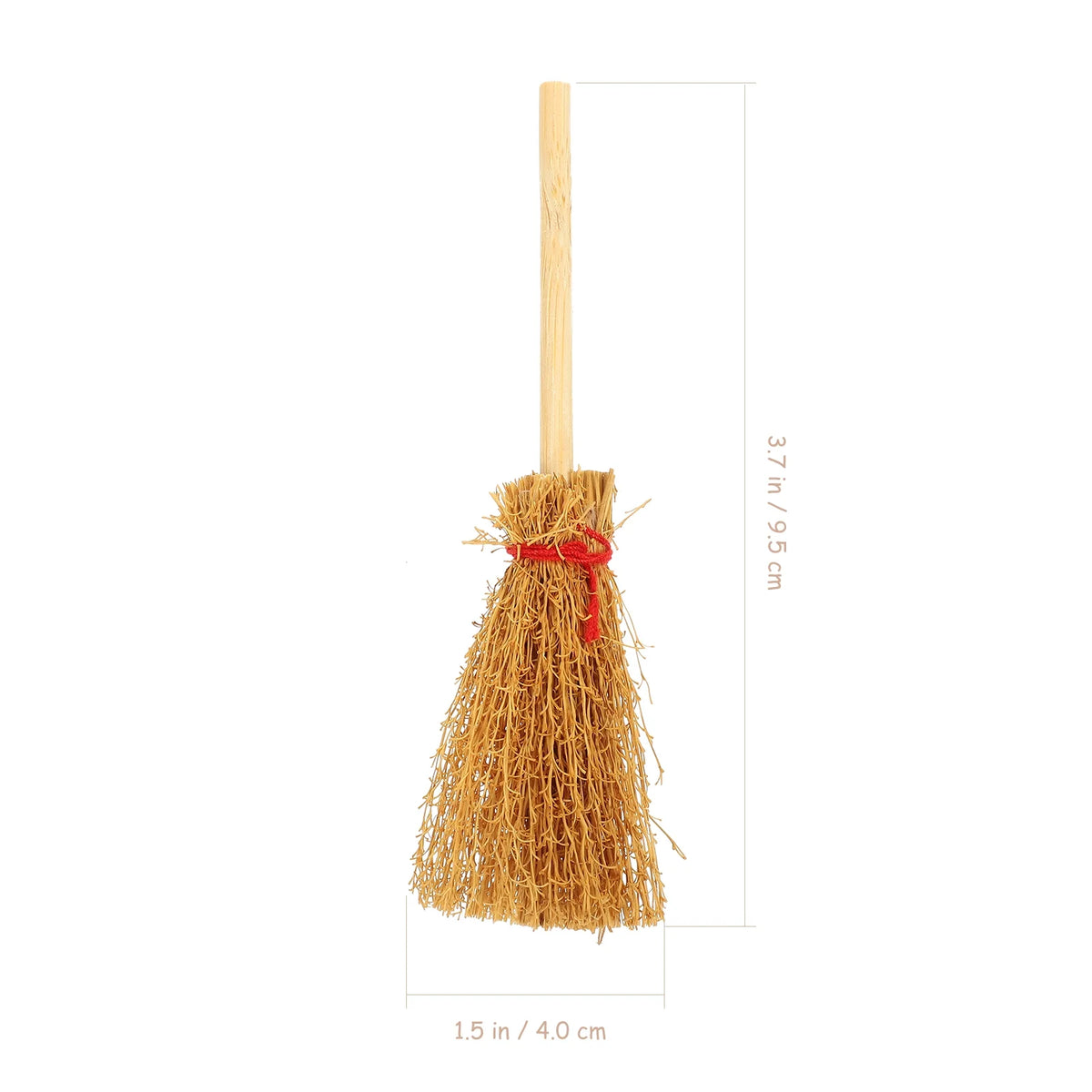 20Pcs Doll House Brooms Miniature Cleaning Tool Models F84351