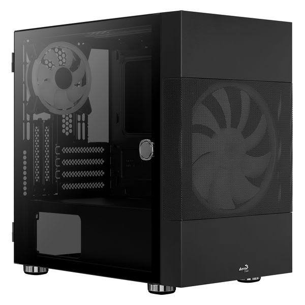 Black LED RGB Micro ATX Midtower Case O733