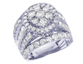 10K White Gold 4Ct Diamond Engagement Ring G34999