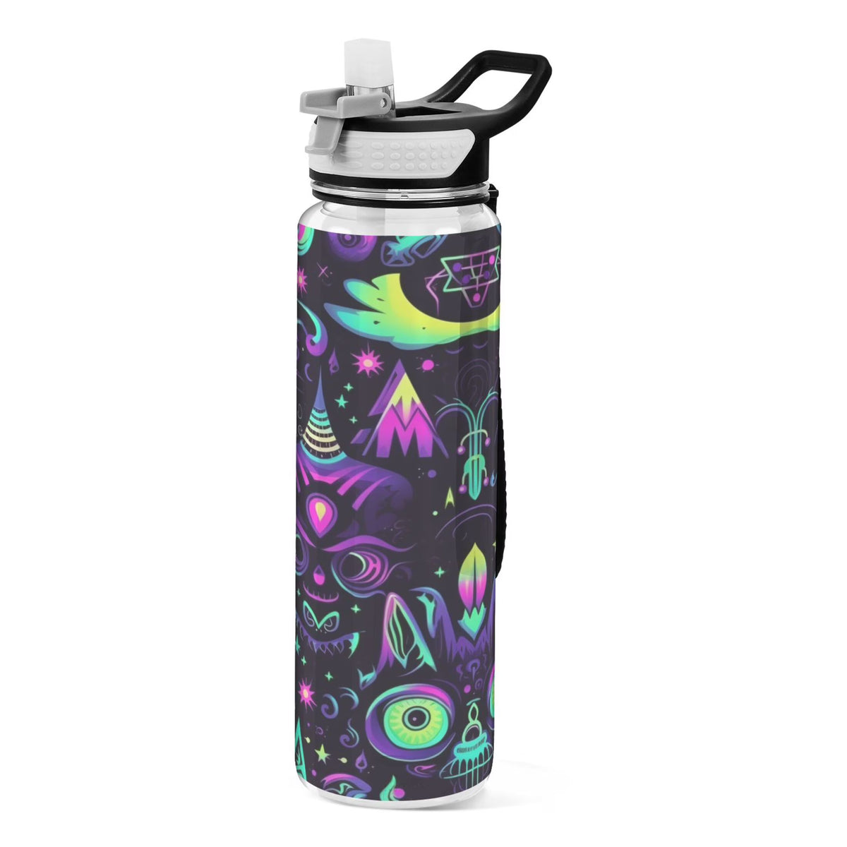 32oz Leakproof Tritan Sports Water Bottle with Straw D84967