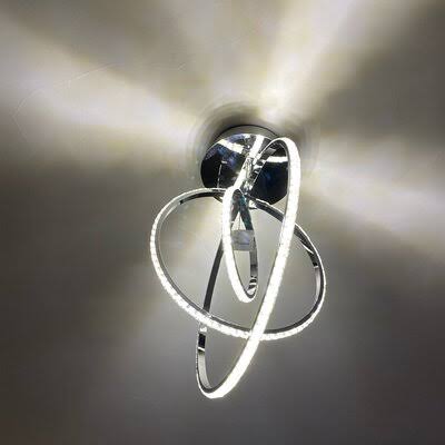 18.2x22 LED Semi Flush Mount Light B764