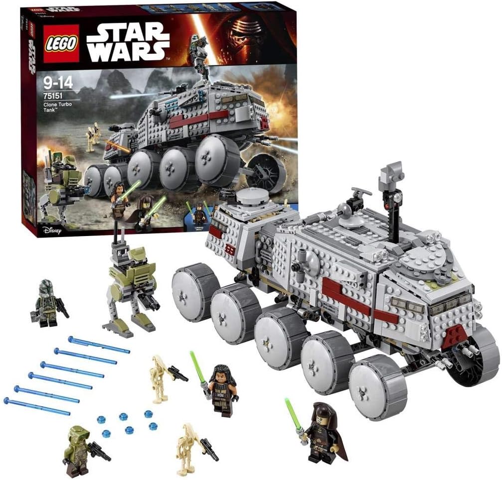 Clone Turbo Tank with Battle Droids A7097