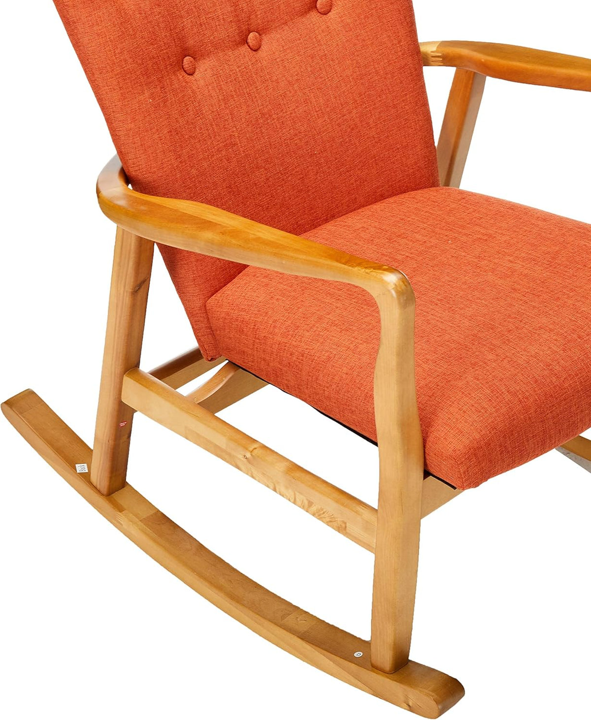 Mid-Century Fabric Rocker E833748