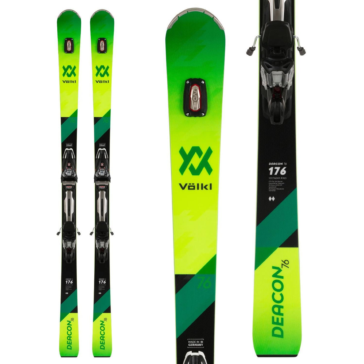 Skis with Bindings Z792534