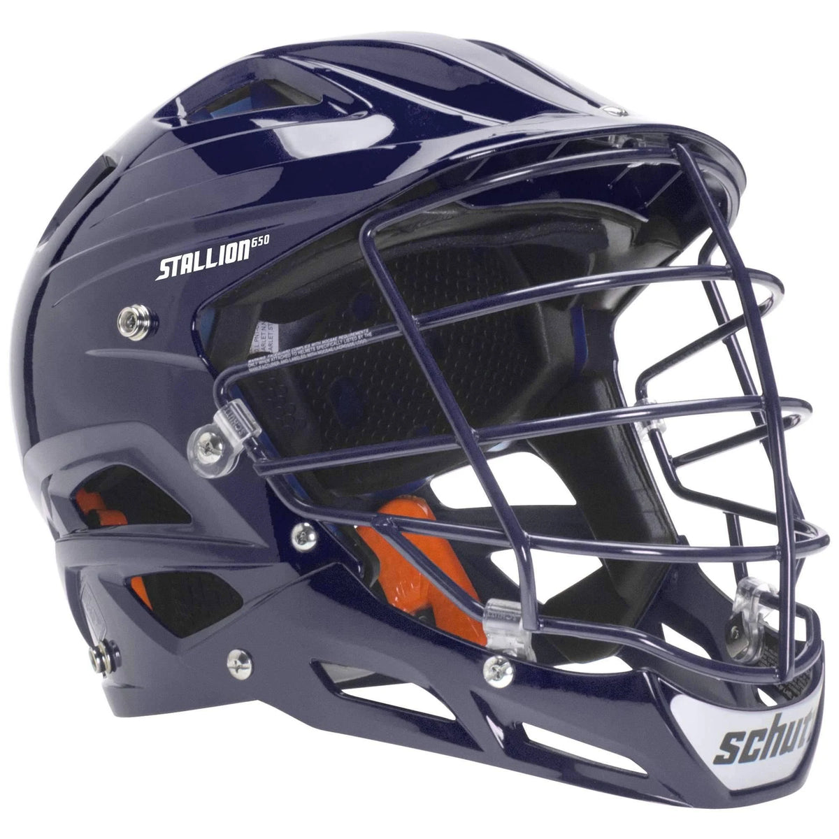 Navy Youth Lacrosse Helmet S176