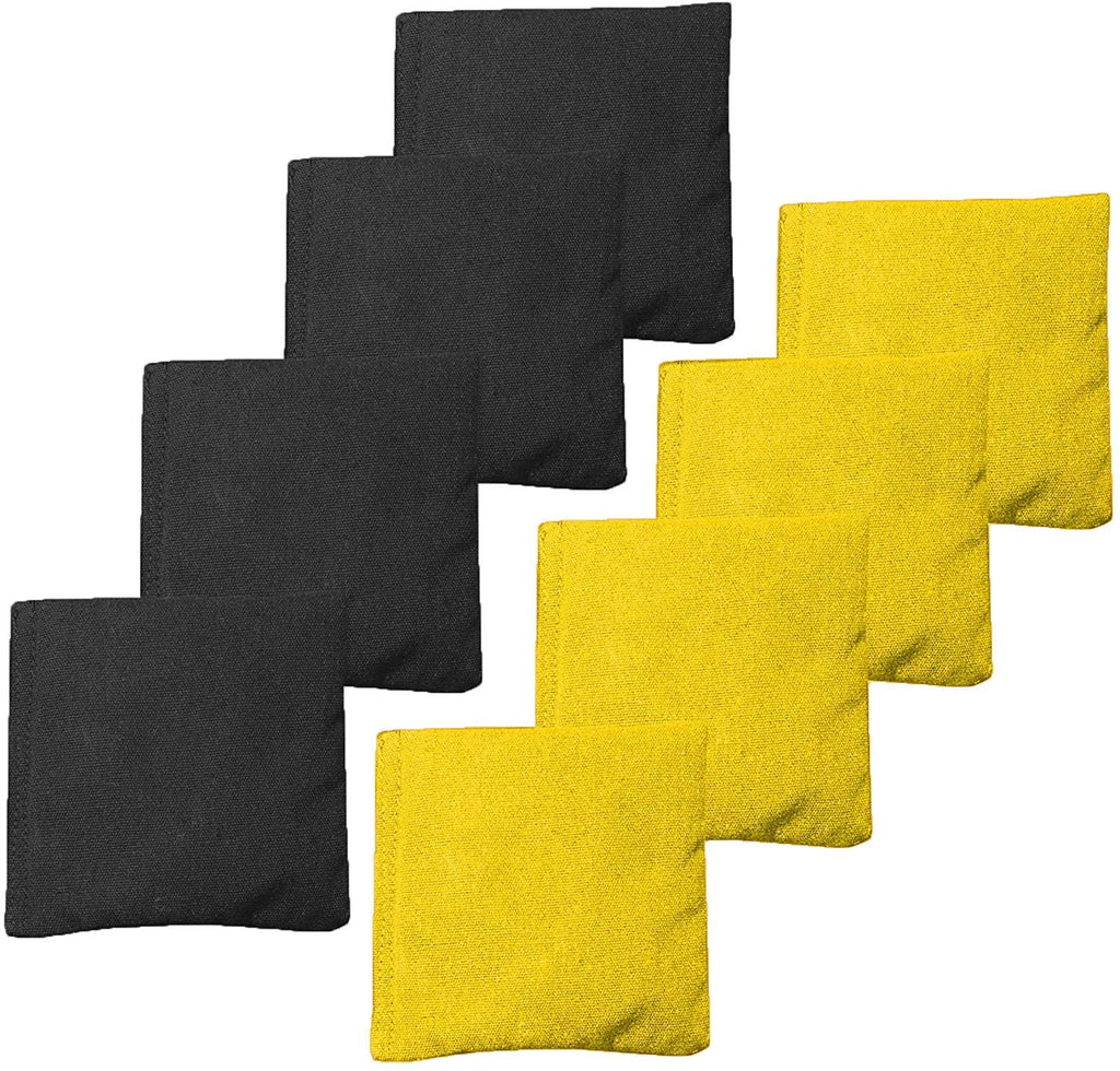 Weather Resistant Duckcloth Cornhole Bags Set of 8 X34443