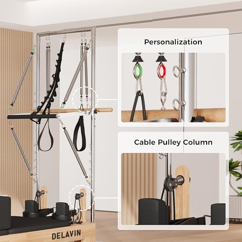 Pilates Reformer with Tower, Springs, Sitting Box and Jump Board G5846