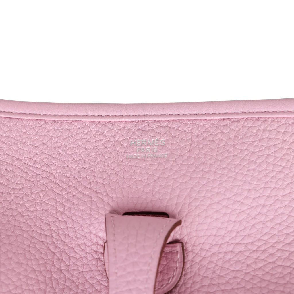 Mauve Sylvestre Clemence Palladium Hardware Bag V2789