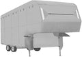 5 Layers RV Fifth Wheel Trailer Cover 26' to 29' Feet Long A846189