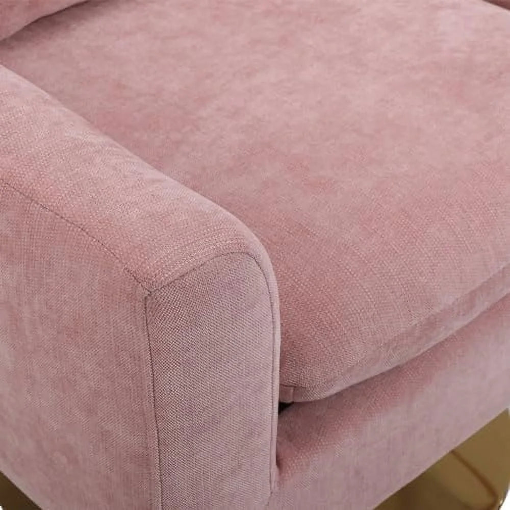 Swivel Accent Chair with Lumbar Pillow S331288