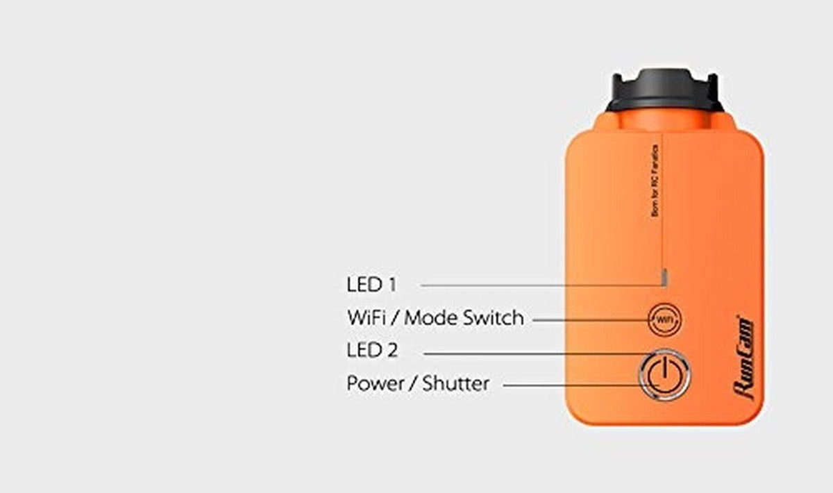 Orange 4.0 MP Action Camera G763015