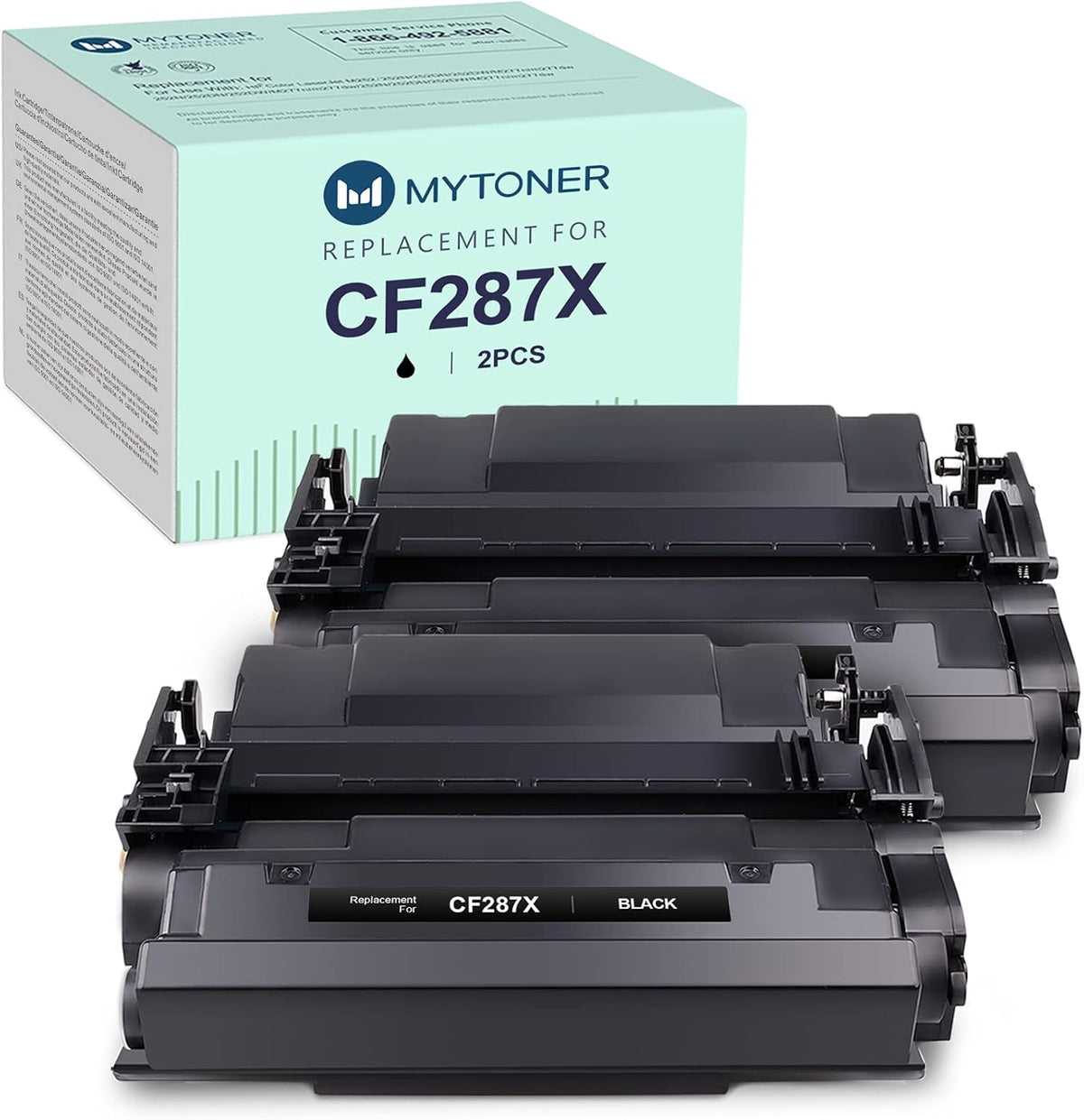Black High Yield Toner Cartridge 2-Pack S921