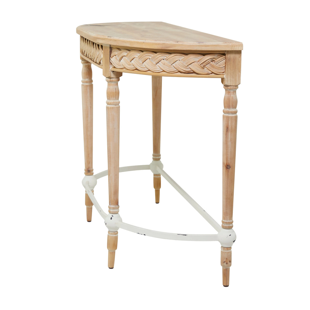 Brown Wood Console Table N889
