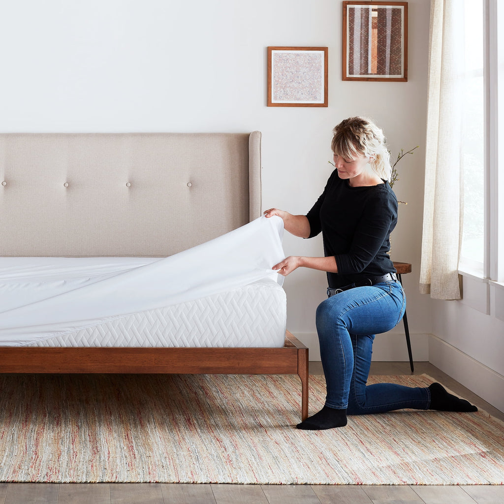 5-Sided Fitted Mattress Protector, Twin-XL L1114