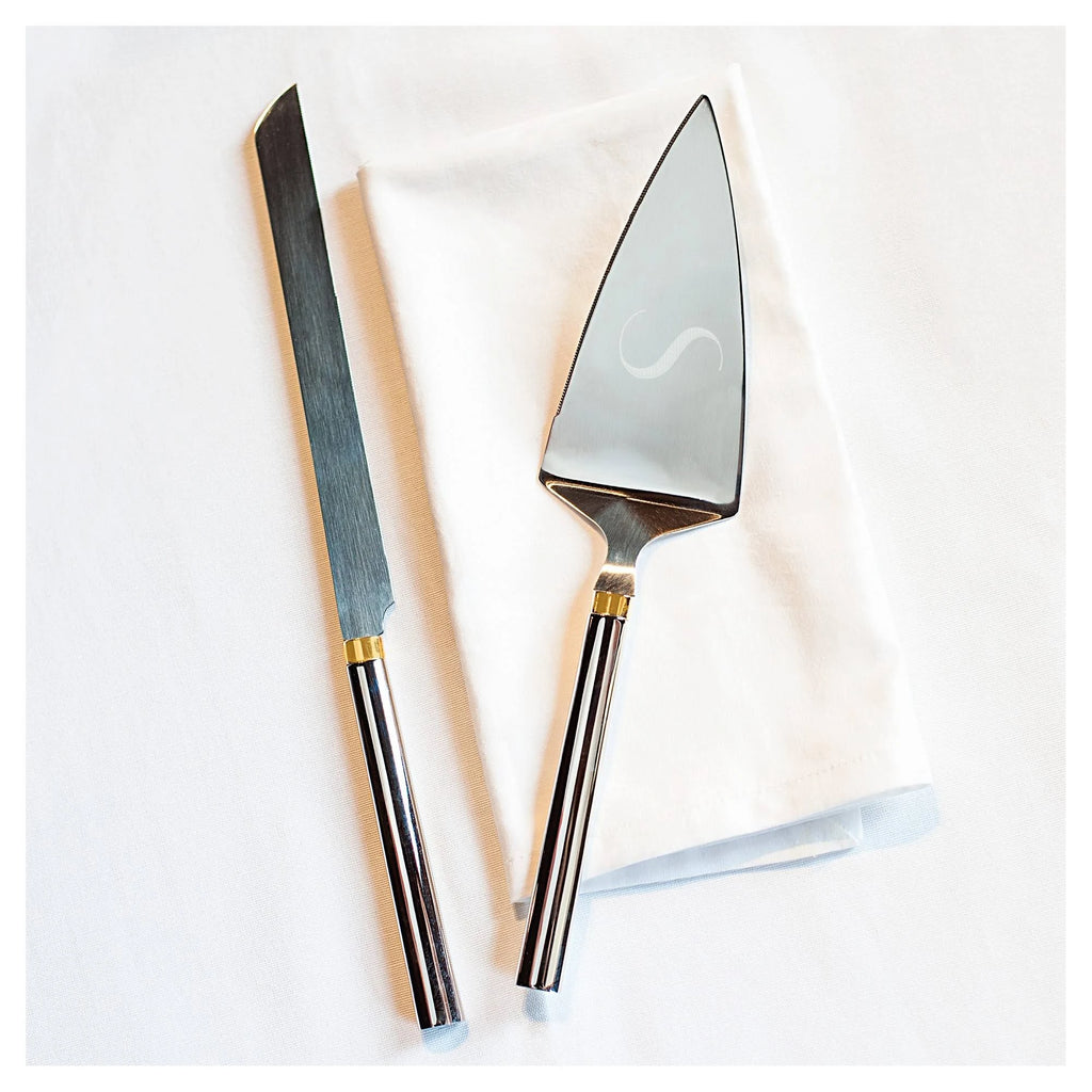Golden Cake Serving Set B4345