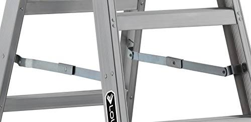 5 ft Aluminum Twin Stepladder U67891