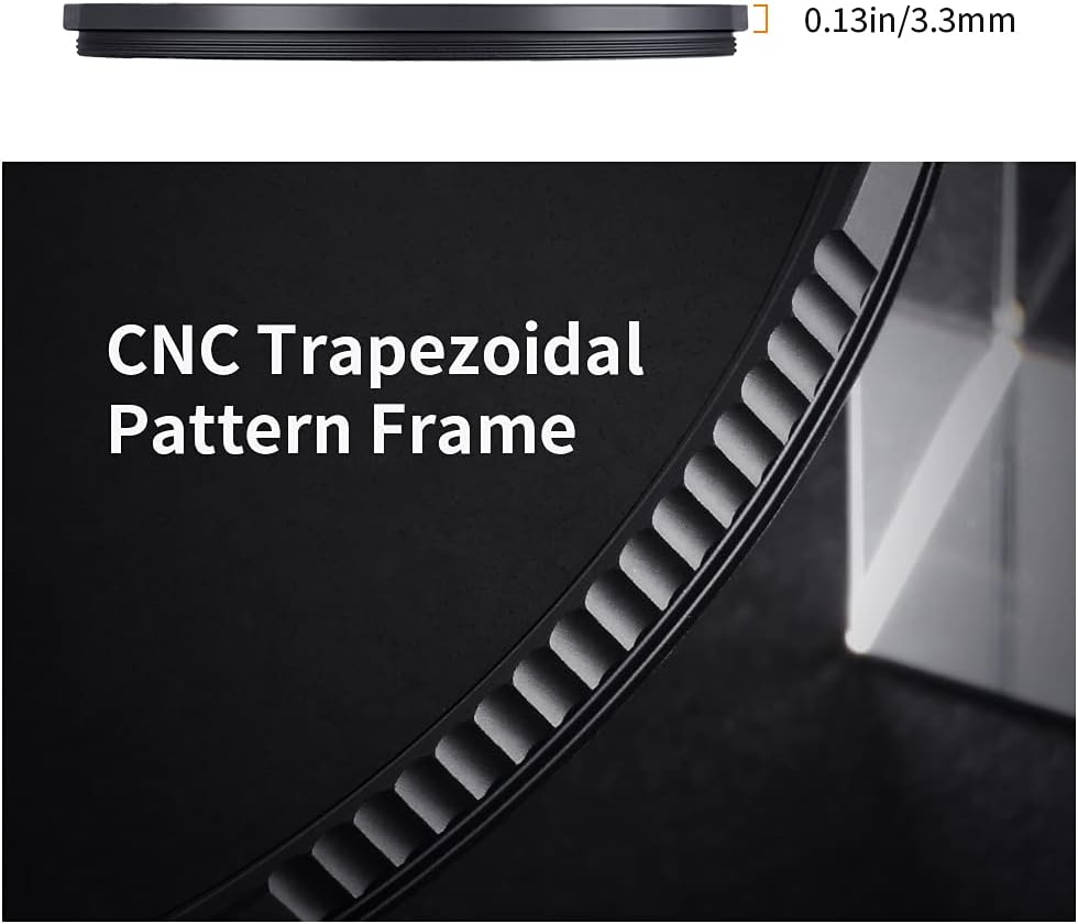 77mm Black Diffusion 1/2 Filter with 28 Multi-Layer Coatings A31576