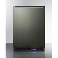 Black Freestanding or Built in Upright Counter Depth Freezer G2559