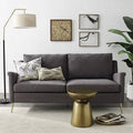 Grey Sofa with Gold Legs I967