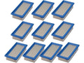 10 Pack Flat Air Filter Cartridges H858601