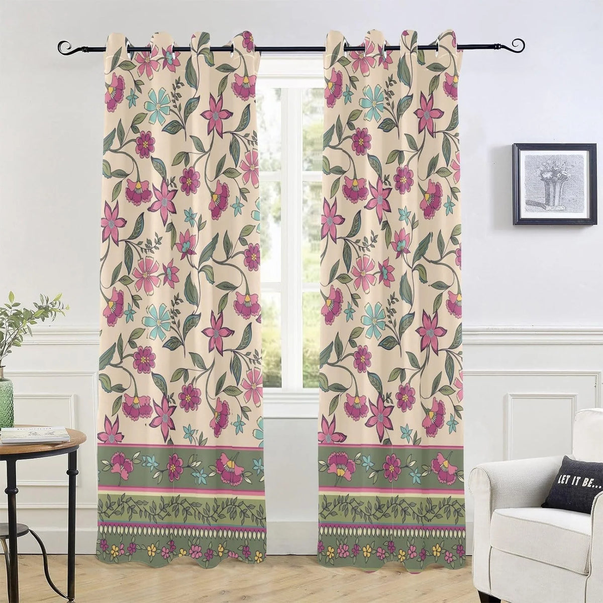 Blackout Curtains 84" Grommet Single Panel G642