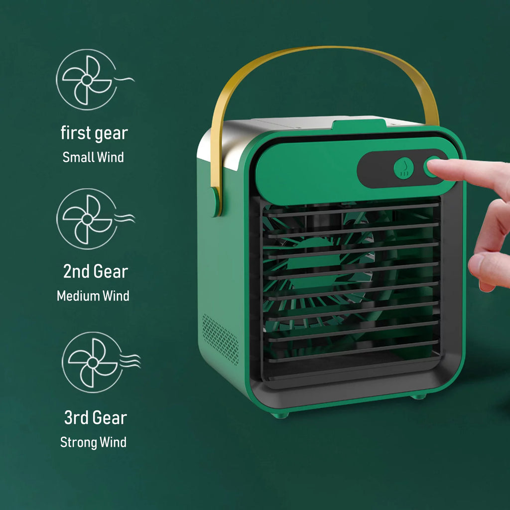 Air Conditioner Fan 180mL 3 Speeds USB Air Cooler L412185