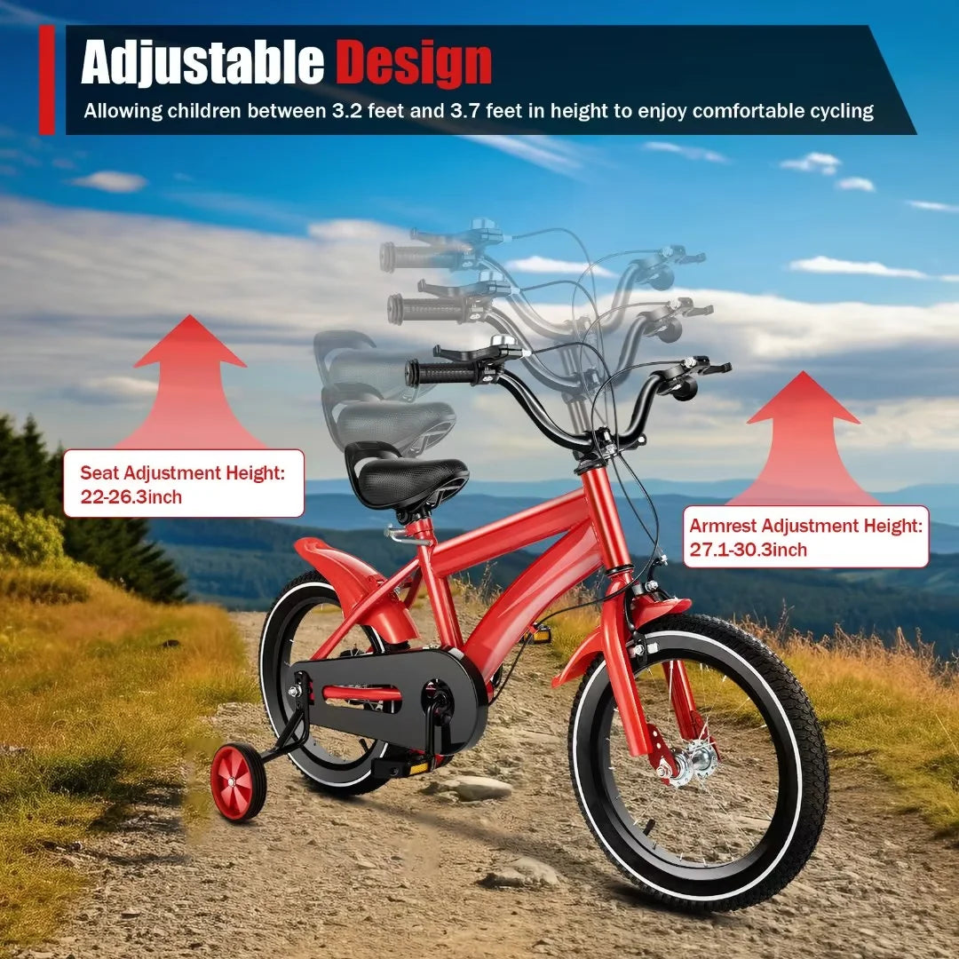 14 inch Kids Bike with Training Wheels J186