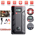 600A Portable Car Battery Jump Starter with Smart Jumper Cables H181144