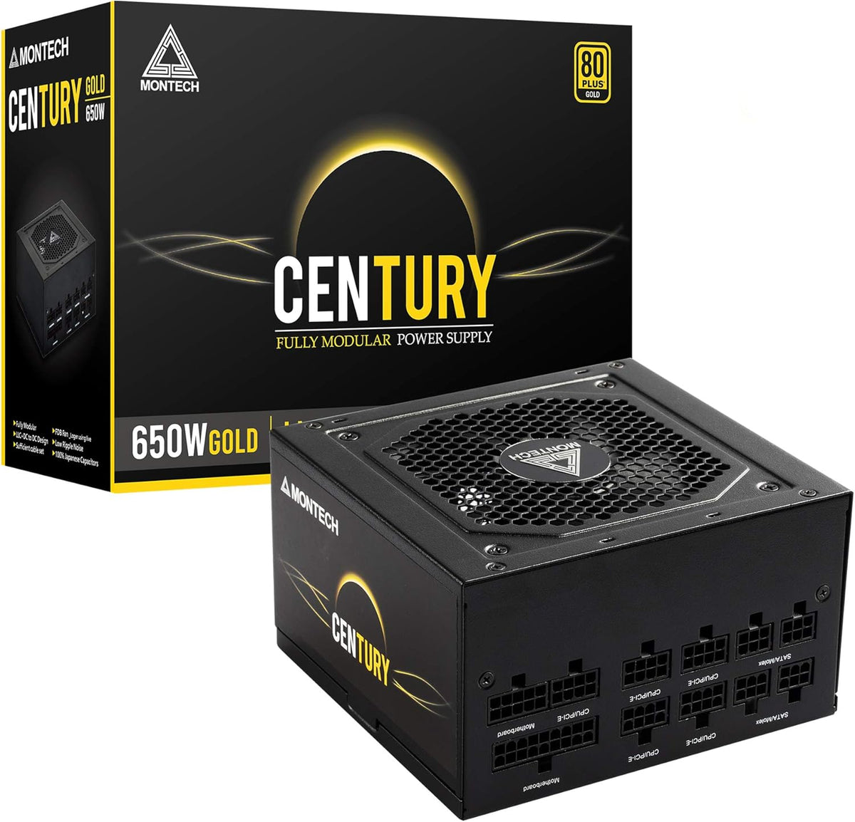 650 Watt 80 Plus Gold Fully Modular Power Supply N294