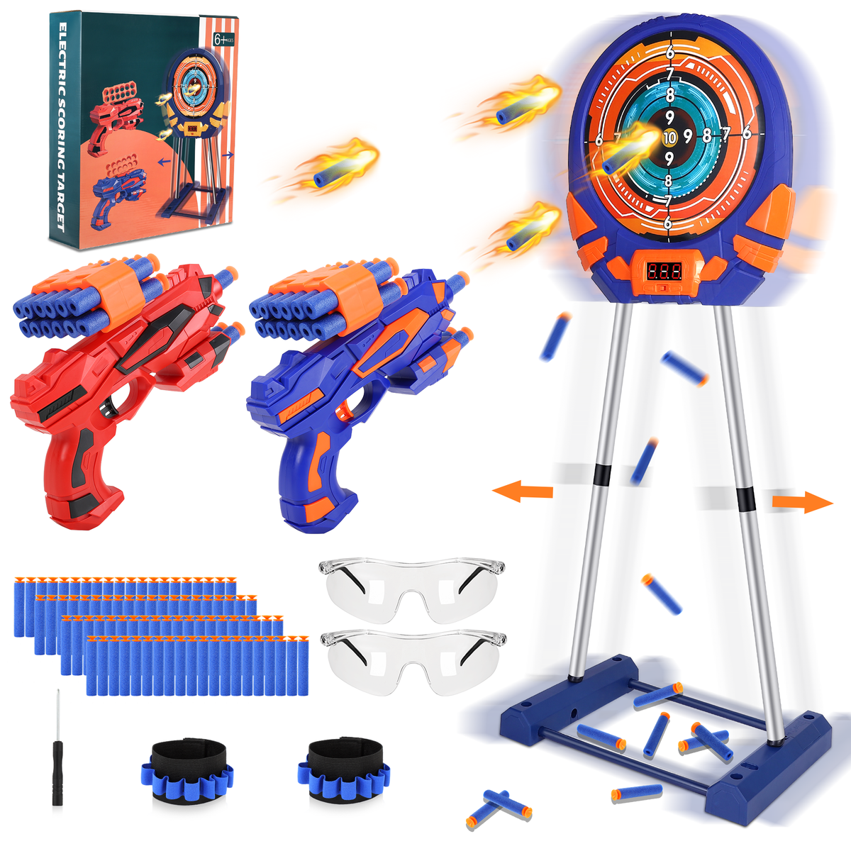 Digital Shooting Game Target with Touch Screen U91871