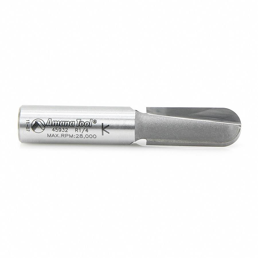 Carbide Tipped Core Box 9/32 Radius x 9/16 Dia x 1/2 inch Shank P305