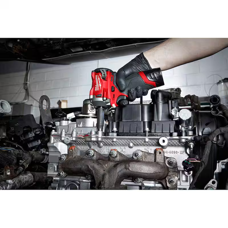 12V Lithium-Ion Brushless Cordless 3/8 in. Impact Wrench & Ratchet Kit E7763