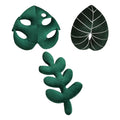Green Plant Leaf Shaped Throw Pillow V364008