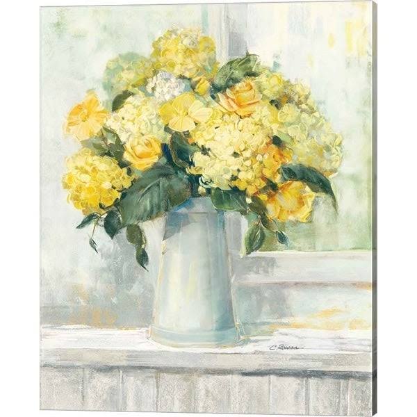 Yellow 2 Piece Canvas Art Set, 12 x 15 N2720