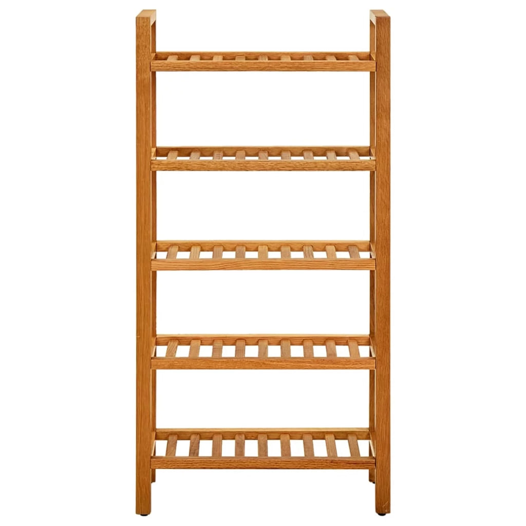 5-Tier Wooden Shoe Rack with Storage Shelves N6573