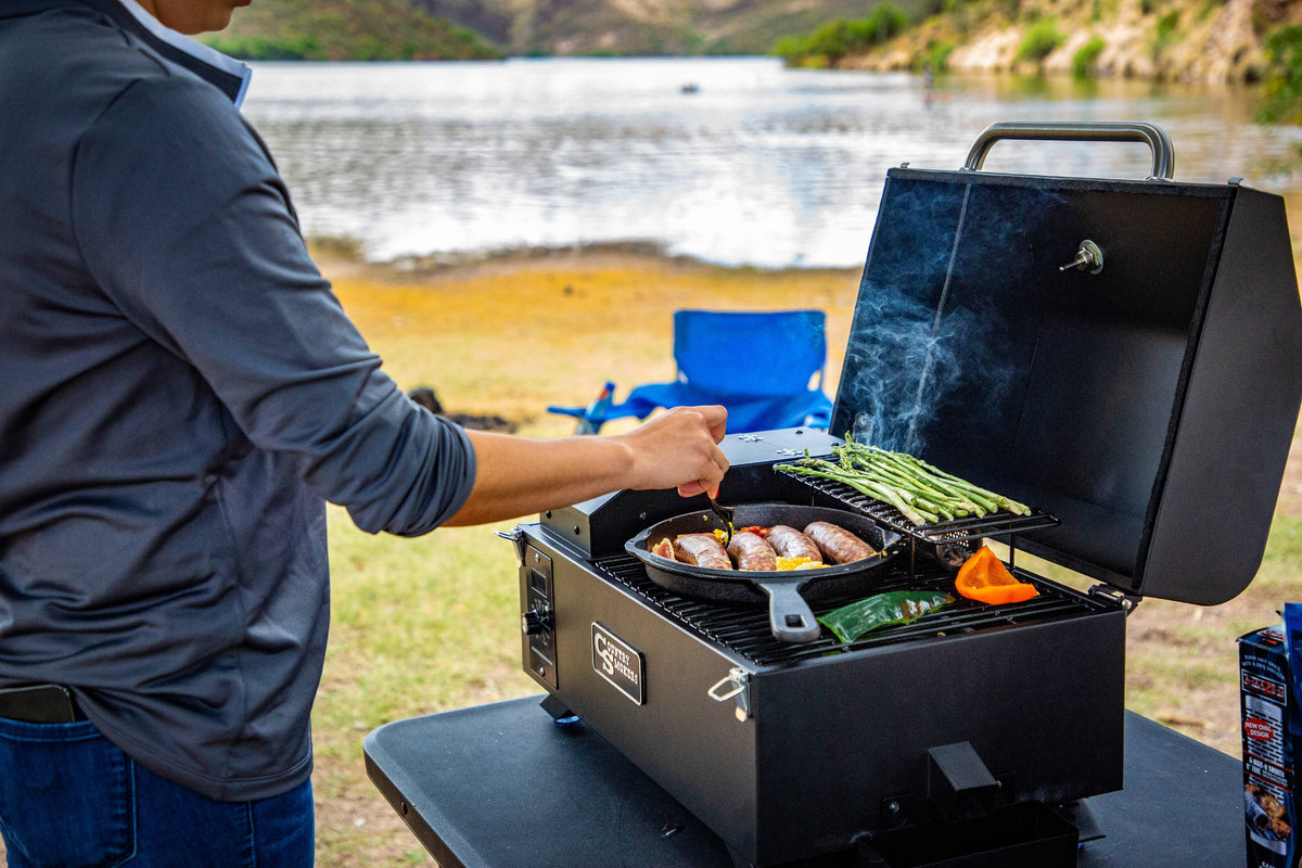 21 sq ft Pellet Grill E17371