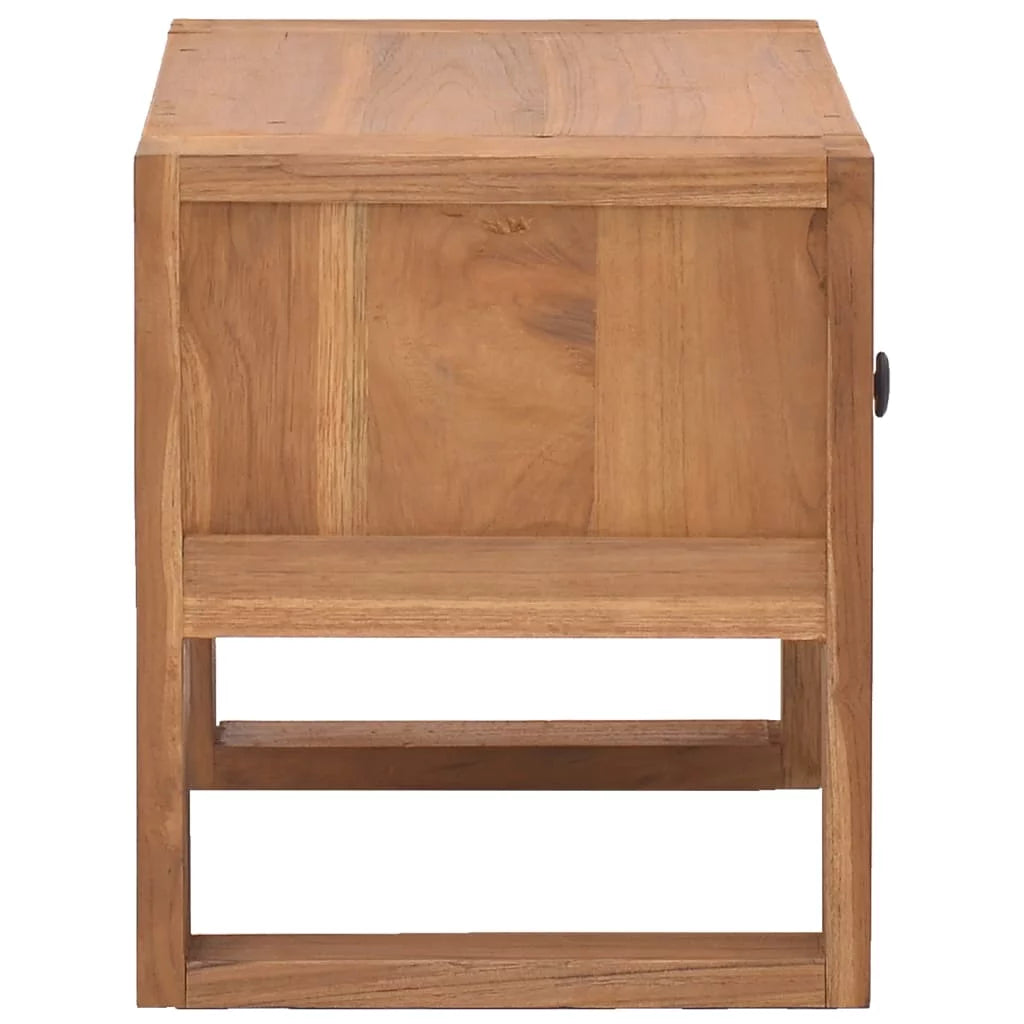 Solid Teak Wood Bedside Cabinet I26040