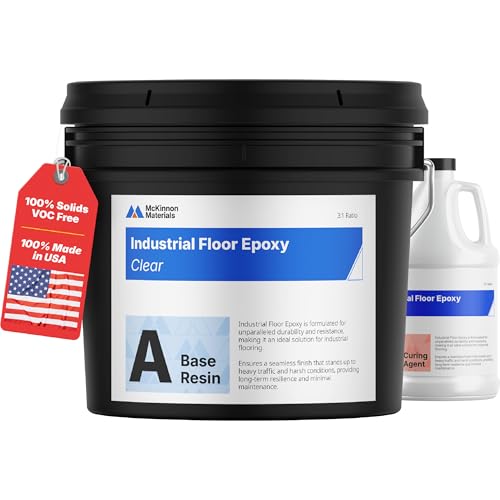 2.5 Car Garage 4 Gallon Epoxy Resin Concrete Coating Kit G885393