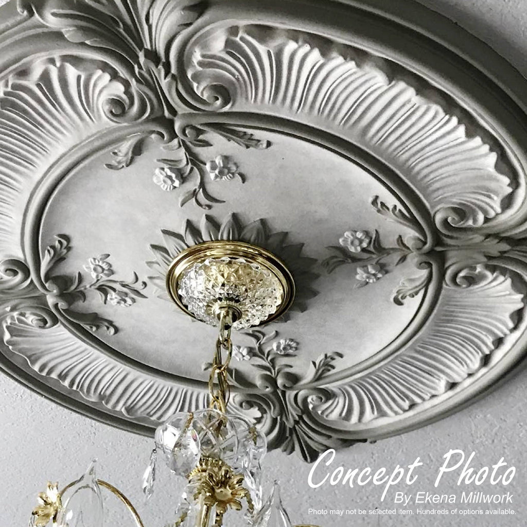 27x22OD x 2 1/2x22P Ceiling Medallion Z4332