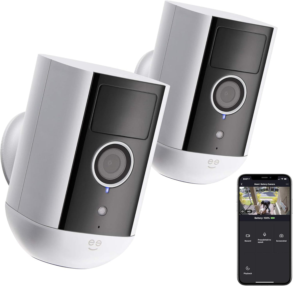 Wireless WiFi Security Camera, 1080P Night Vision, Motion Detection, 2-Way Audio P3756