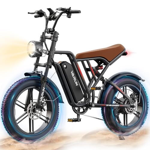 Electric Bike 750W 48V 13Ah Battery 20" Fat Tire B635142